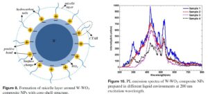 Influence of chemical properties of liquid environment on the physical characteristics of laser ablation produced tungsten nanostructures